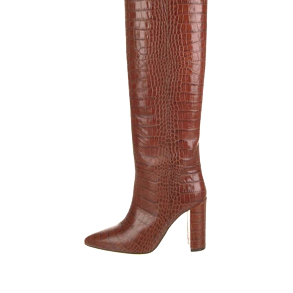 PARIS TEXAS LEATHER BOOTS